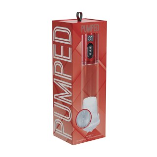 MaxLift Hyperlift - Pompa Intymna 7 Trybow, Metaliczna Czerwień