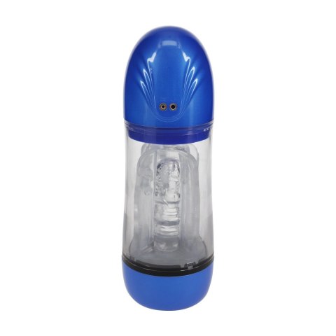 SonicPull Pompa Intymna Z Funkcją Ssania i Wibracji Metallic Blue