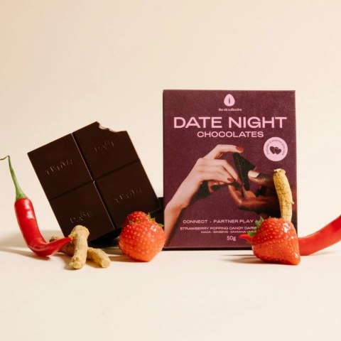 The Oh Collective Date Night Chocolates z Macą i Żeń-szeniem 50g