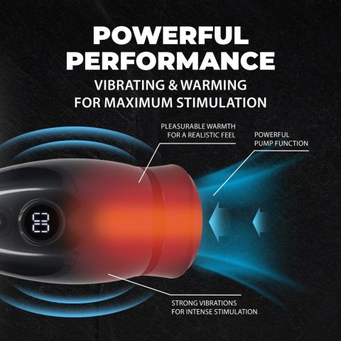 Virtuo Suction Pump Gun Metal z Wibracjami i Uchwyt Telefonu