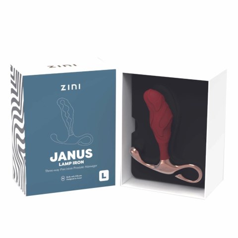 ZINI JANUS LAMP IRON L anatomiczny masażer prostaty czerwony