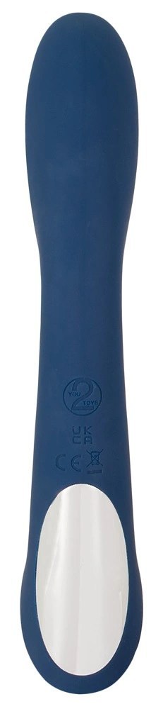 Magic Shiver ADV24 Wibrator z podwojnym systemem wibracji 20 cm fioletowy