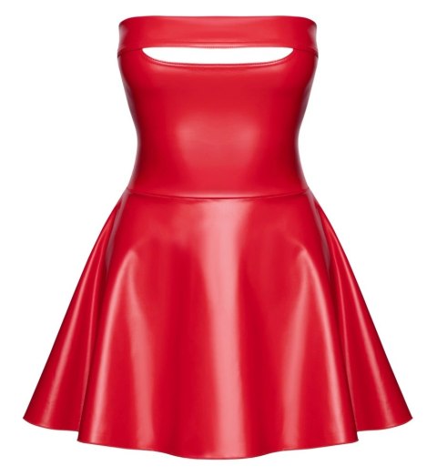 Noir Handmade Sukienka Mini Czerwona Powerwetlook S Bez Ramiączek