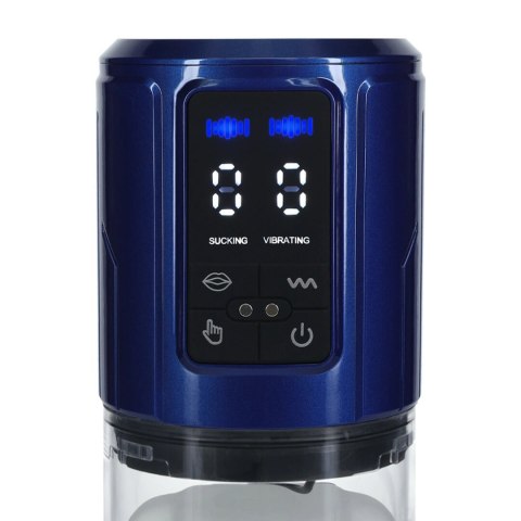 UltraLift Automatyczna Pompa Intymna Wodoodporna Metaliczny Niebieski