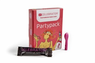 My Celebrator Pink - Zestaw 10 nasadek wibracyjnych na szczoteczkę