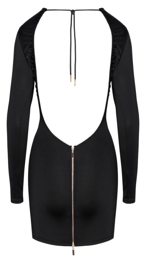 Cottelli PARTY Sukienka Mini Czarna z Odsłoniętymi Plecami, Rozmiar M