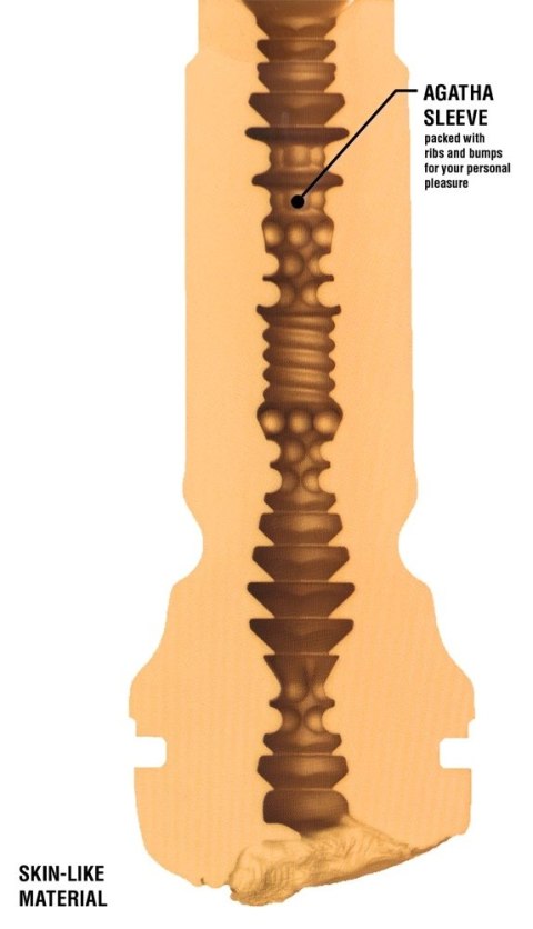 Feel Agatha Vega - zaawansowana maszyna intymna z teksturą 3D