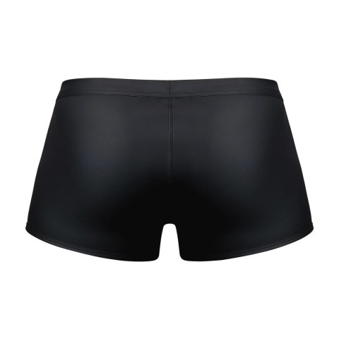 Male Power Snap Off Short M czarne szorty z zatrzaskami