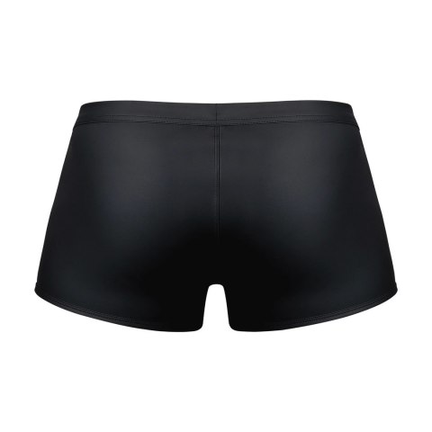 Male Power Snap Off Short S Czarne - Szorty męskie z odpinanym panelem