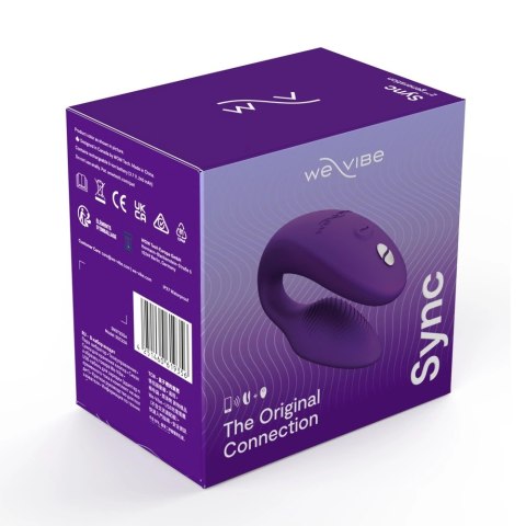 We-Vibe Sync 2 Purple - bezprzewodowe urządzenie intymne dla par Bluetooth