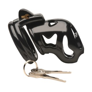 Hard Stop Double Ring System Czarny - klatka anatomiczna z regulacją