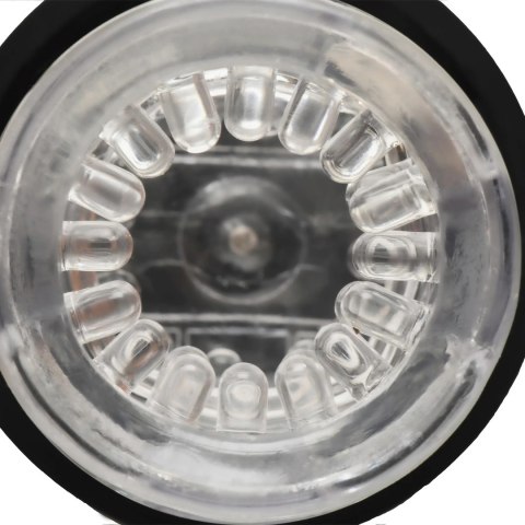 Turbo Max Intymna Maszyna z Funkcją Ruchu, Ssania i Obrotu Transparentna/Czarna