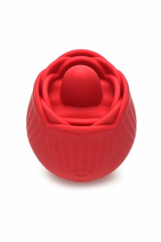 BLOOMGASM French Rose Licking & Vibrating System Czerwony 10 trybow