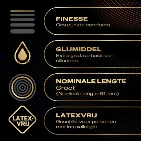 Durex Intensity XL prezerwatywy lateksowe, ultra-cienkie, 10 szt.