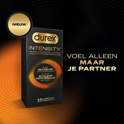 Durex Intensity prezerwatywy 10 szt. ultra-cienkie, lateksowe