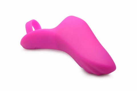FRISKY Finger Bang Her Pro Pink - Wibrująca Nakładka na Palec, 12 cm