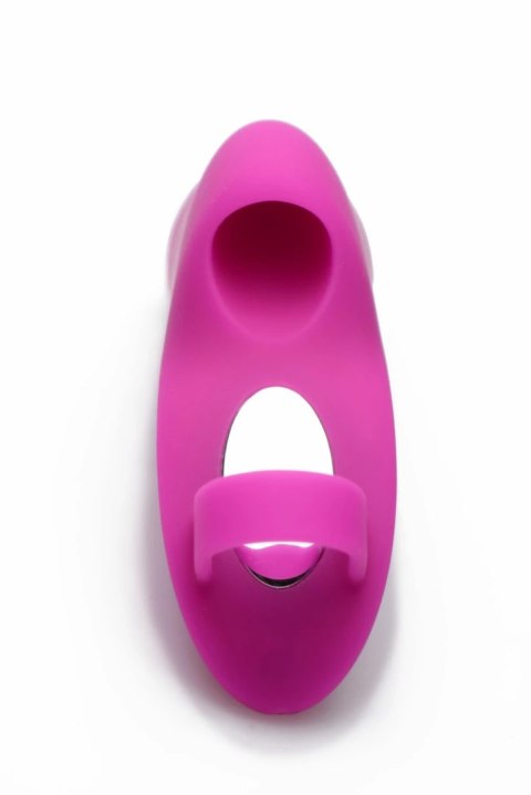 FRISKY Finger Bang Her Pro Pink - Wibrująca Nakładka na Palec, 12 cm