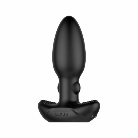 Nexus Beat - Wibrujący masażer analny z pilotem, silikonowy, czarny 11,2cm