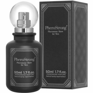 PheroStrong Show for Men 50 ml - aromatyczne perfumy z nutą lawendy
