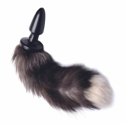 Tailz Fox Tail Model Black/White - Intymna Maszyna z Futrzanym Ogonem