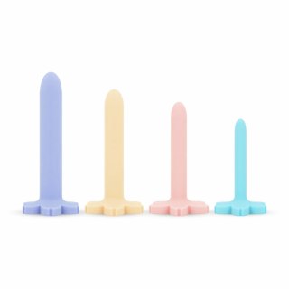 Teazers Zestaw Anatomicznych Rozszerzaczy Silikonowych 4 Rozmiary