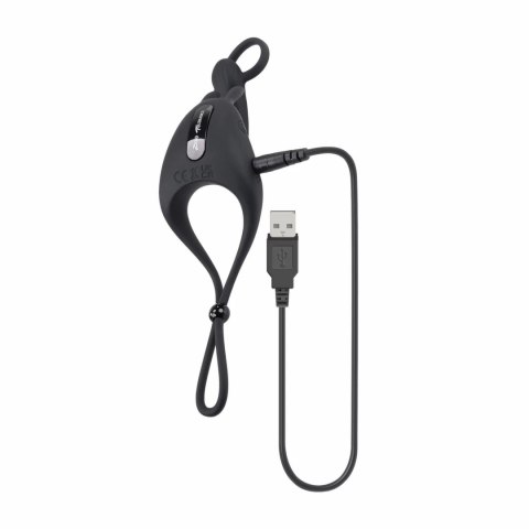 Evolved Novelties Saddle Up Black - Pierścień wibrujący 7 trybow