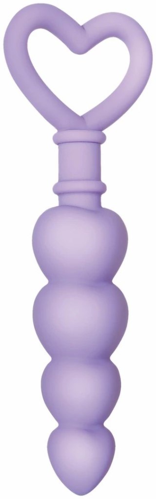 Evolved Novelties Sweet Treat fioletowe koraliki silikonowe serca