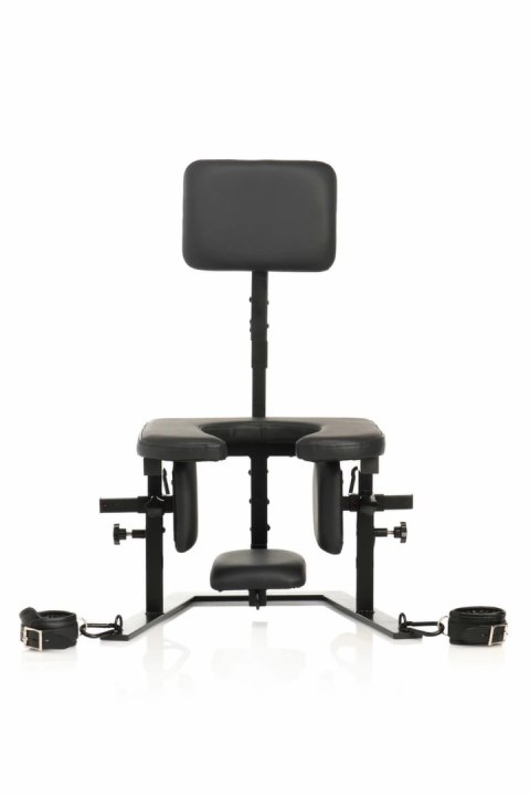 XR Brands Pleasure Throne Fotel Intymny Regulowany Czarny 120kg