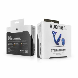 Hueman Stellar Force hybrydowy plug anatomiczny z pierścieniem i pilotem