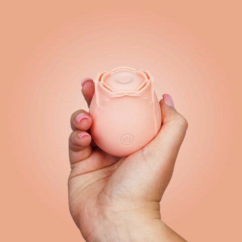 Skins Rose Buddies The Rose Purrz - wibrujący model silikonowy USB rożowy