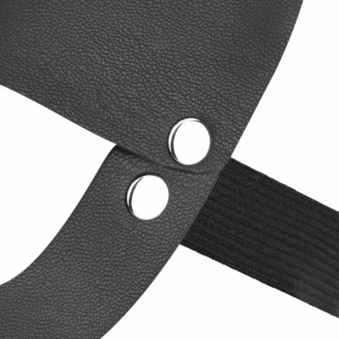 Bedroom Fantasies Bold Bunny Mask czarna maska skorzana regulowana