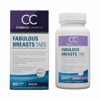 Cobeco CC Fabulous Breasts 90 tabletek - formuła ziołowa z wapniem