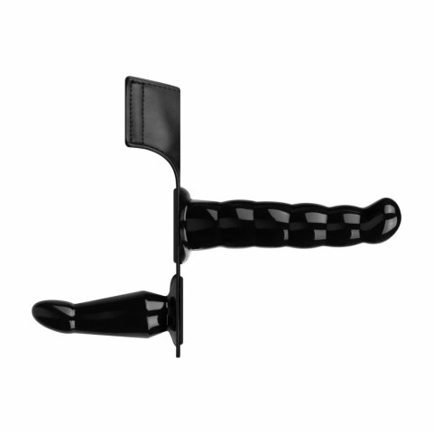 Fetish Collection Zestaw Pas z Wibracjami i 2 Nasadkami Czarny