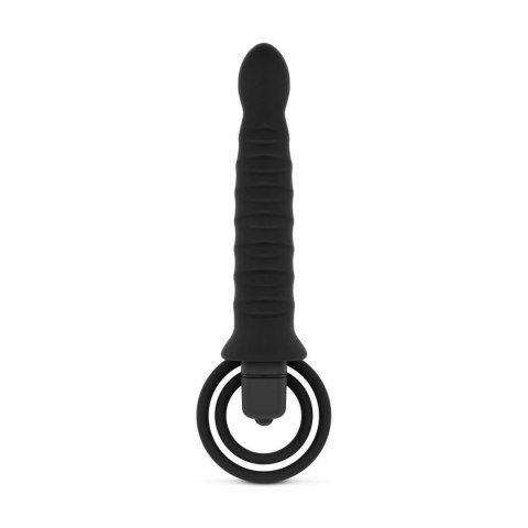 Men Only - System wibracyjny z pierścieniem, 10 trybow, czarny