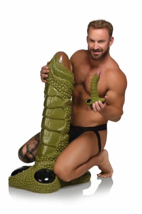 XR Brands Giant Scaly Swamp Monster Zielony 90 cm - model ekspozycyjny