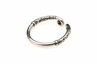 XR Brands Stainless Steel Ring Silver - Wytrzymały stalowy model