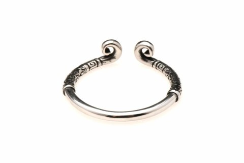 XR Brands Stainless Steel Ring Silver - Wytrzymały stalowy model