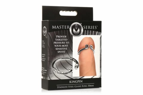 XR Brands Stainless Steel Ring Silver - Wytrzymały stalowy model