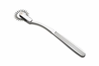 XR Brands Wartenberg Wheel Silver - precyzyjne narzędzie do stymulacji skory