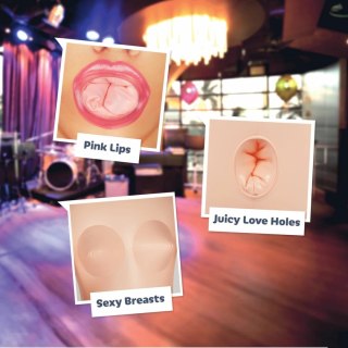 AirDoll Megan Fux manekin anatomiczny z elastycznym systemem pozycji