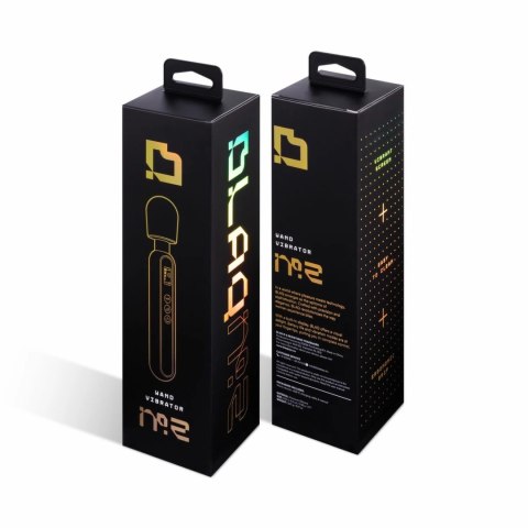 BLAQ Digital Wand Black - precyzyjny masażer z wyświetlaczem LCD