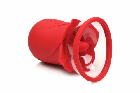 Lily Lover Model LS1 - System wibracji i funkcja zasysania, rożowy