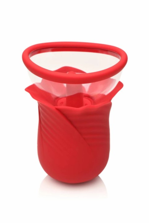 Lily Lover Model LS1 - System wibracji i funkcja zasysania, rożowy