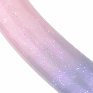 Mermaid Ombre Model Jelly 19 cm - kolorowa anatomiczna forma z brokatem