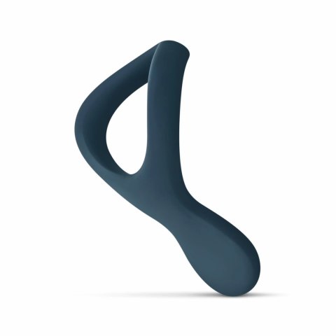 Boners Pierścień Intymny Silikonowy Elastyczny Czarny Uniwersalny