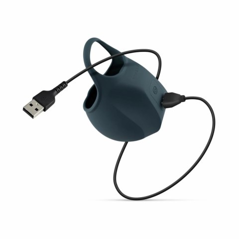 Boners Stimulating Ball Pouch Blue - Model z 10 trybami i silikonem premium