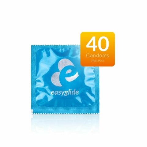EasyGlide Prezerwatywy Owocowe 40 szt. anatomiczne, rożne smaki