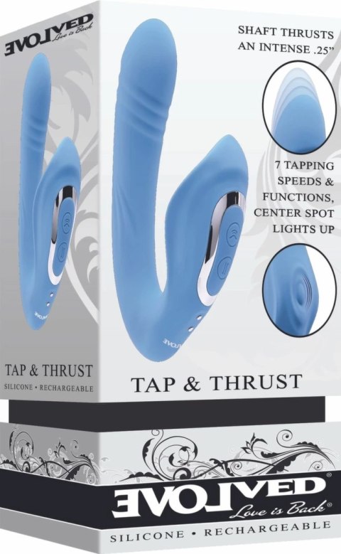 Evolved Tap and Thrust model Light Blue - dwusilnikowy system pulsacyjny