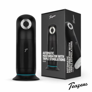 Teazers Automatic - zaawansowana maszyna intymna z potrojnym systemem stymulacji