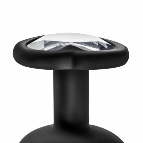 Blush Temptasia Bling Plug Small Czarny - Dekoracyjna Zatyczka Anatomiczna